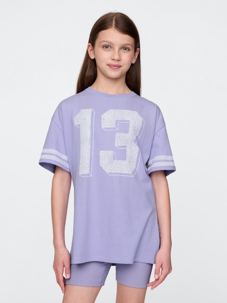 GAP Detské oversize tričko Varsity GAP