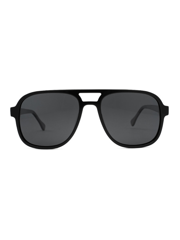 Horsefeathers Slnečné okuliare Corp - lesklá čierna/sivá HORSEFEATHERS