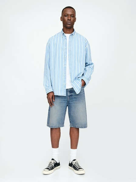 GAP Džínsové kraťasy 90s Loose Americana GAP