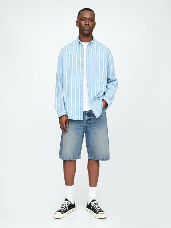 GAP Džínsové kraťasy 90s Loose Americana GAP