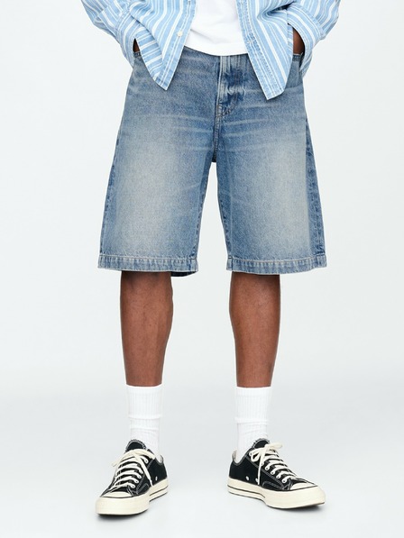 GAP Džínsové kraťasy 90s Loose Americana GAP