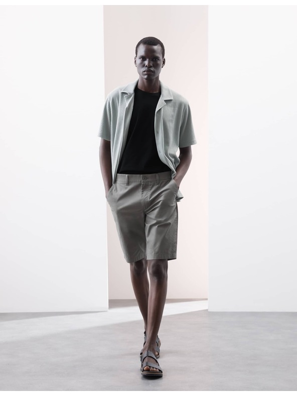 Marks & Spencer Tielkový top z čistej bavlny Supima® s výstrihom ku krku Marks & Spencer čierna