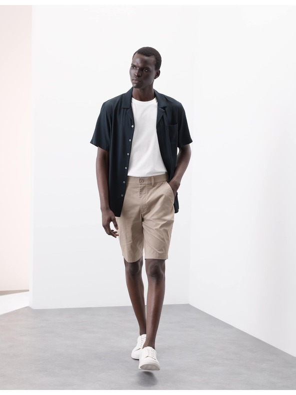 Marks & Spencer Tielkový top z čistej bavlny Supima® s výstrihom ku krku Marks & Spencer biela