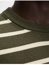 Marks & Spencer Pruhované tričko s vysokým podielom bavlny Marks & Spencer zelená