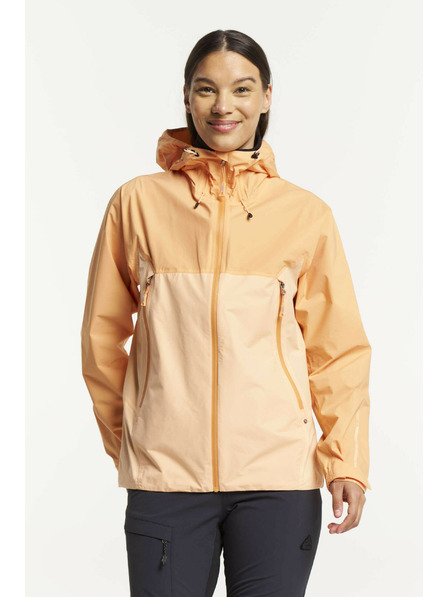 Tenson Dámska ľahká outdoorová bunda TENSON Himalaya Shell Lite Jacket W oranžová