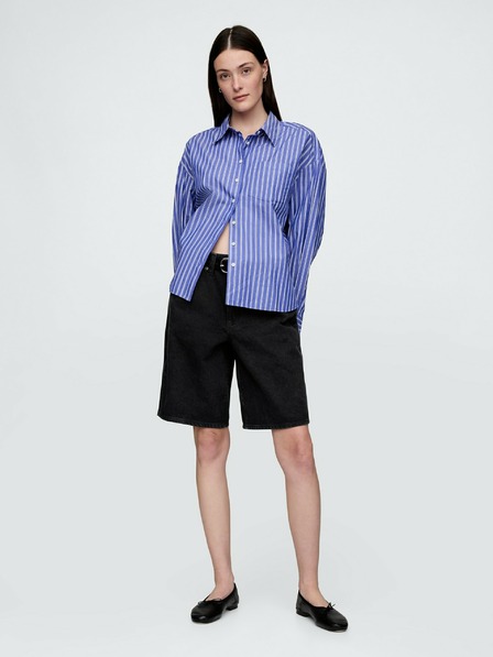 GAP Džínsové kraťasy Mid Rise Longline GAP