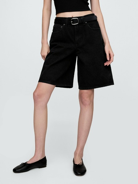 GAP Džínsové kraťasy Mid Rise Longline GAP