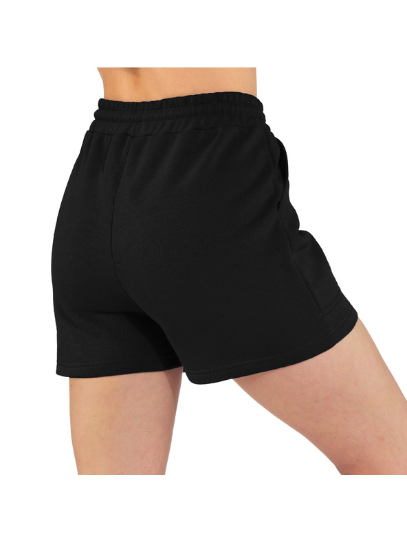 Horsefeathers Dámske teplákové kraťasy Enzo čierne HORSEFEATHERS