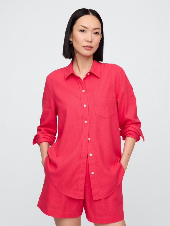 GAP Ľanová košeľa Easy Shirt GAP