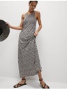 Marks & Spencer Žerzejové plážové midi-maxi šaty s potlačou Marks & Spencer