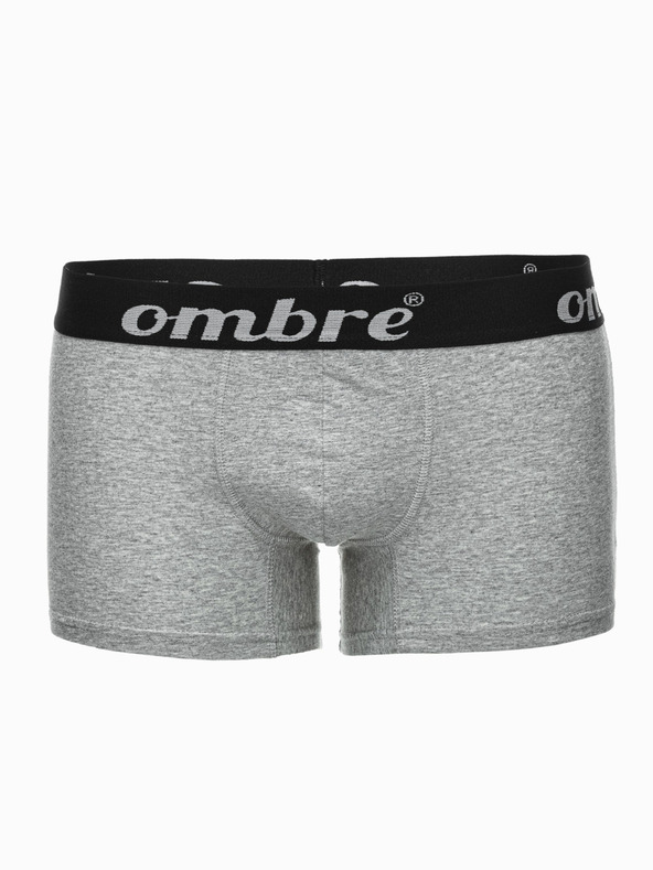 Ombre Clothing Šedé pánske boxerky - 3 balenia Ombre Clothing U159