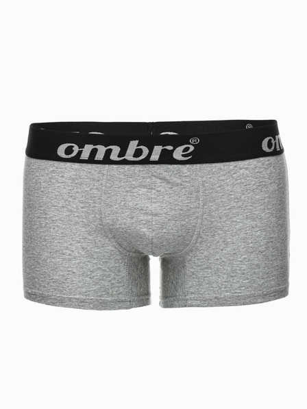Ombre Clothing Šedé pánske boxerky - 3 balenia Ombre Clothing U159