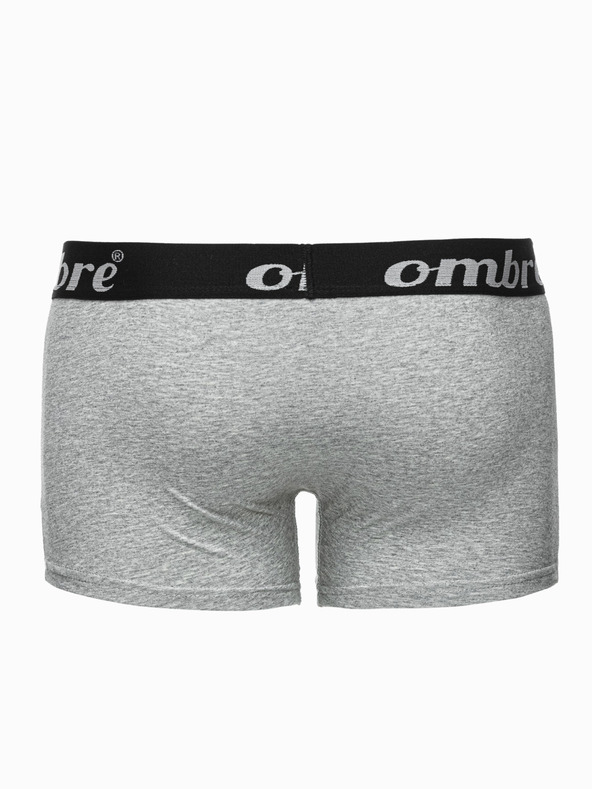Ombre Clothing Šedé pánske boxerky - 3 balenia Ombre Clothing U159