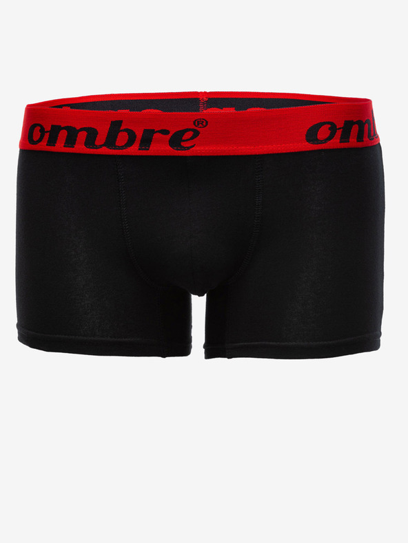 Ombre Clothing Čierne pánske boxerky - 7 pack Ombre Clothing U157