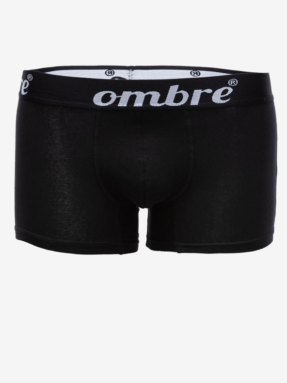 Ombre Clothing Čierne pánske boxerky - 7 pack Ombre Clothing U157