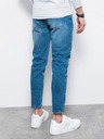Ombre Clothing Modré pánske džínsové nohavice Ombre Oblečenie P1028