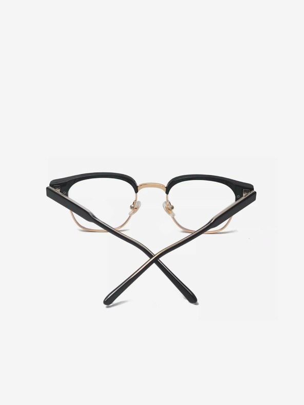 VEYREY VeyRey Modré slnečné okuliare s polorámčekom