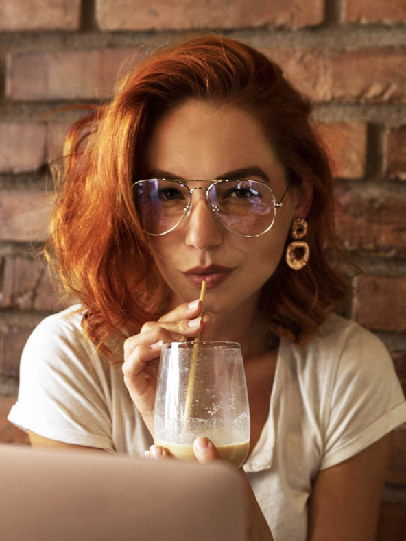 VEYREY VeyRey Pilotné počítačové okuliare Bryant Silver