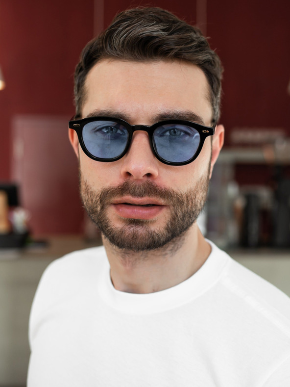 VEYREY VeyRey Slnečné okuliare Oval Doris Blue