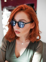 VEYREY VeyRey Slnečné okuliare Oval Doris Blue