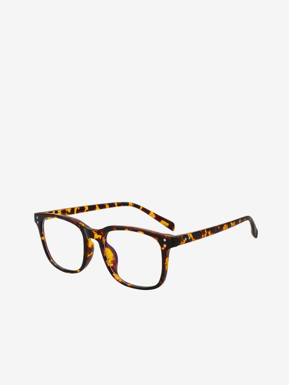 VEYREY VeyRey Okuliare blokujúce modré svetlo Square Evelin Brown