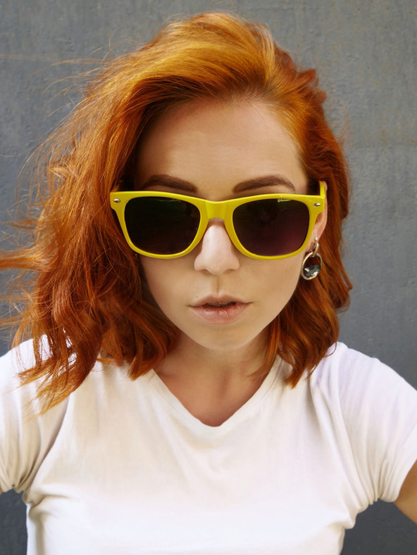 VEYREY VeyRey slnečné okuliare Nerd Yellow