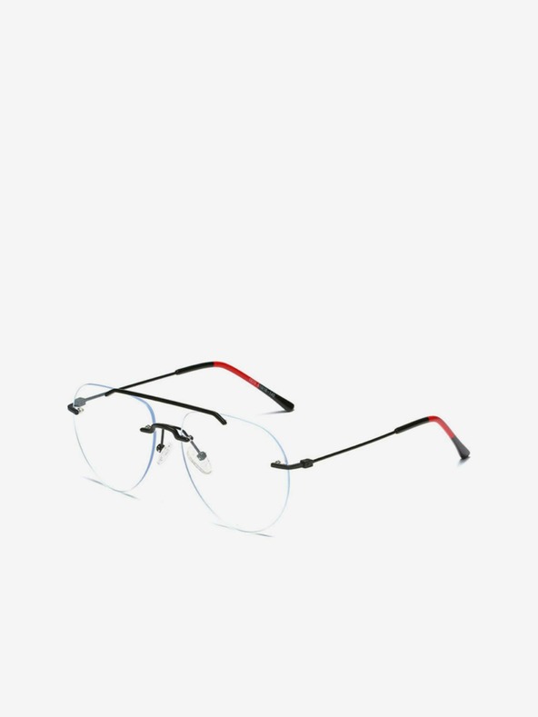 VEYREY Čierne VeyRey Dag Okuliare blokujúce modré svetlo