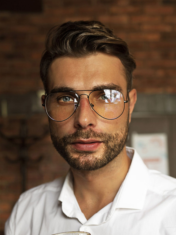 VEYREY Čierne slnečné okuliare s blokovaním modrého svetla VeyRey Bloss