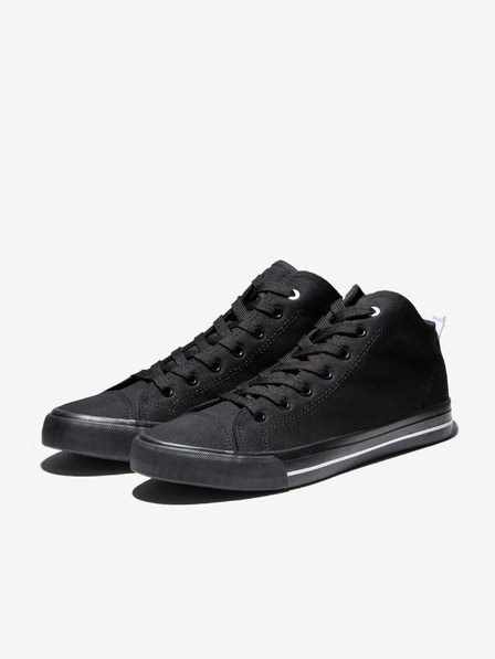 Ombre Clothing Čierne pánske tenisky Ombre oblečenie