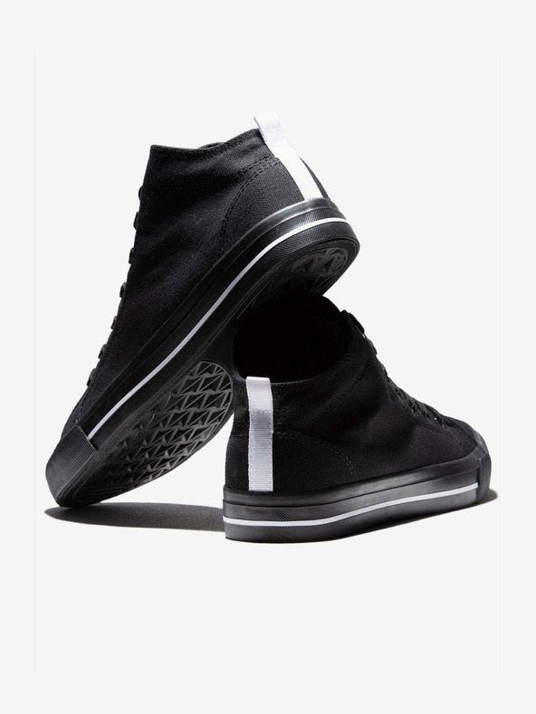 Ombre Clothing Čierne pánske tenisky Ombre oblečenie