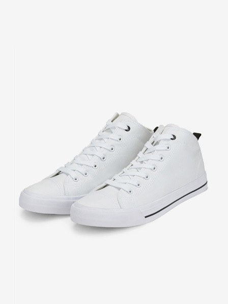 Ombre Clothing Biele pánske tenisky Ombre Oblečenie