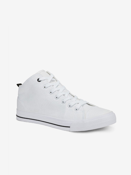 Ombre Clothing Biele pánske tenisky Ombre Oblečenie