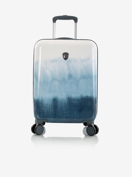 Heys Bielo-modrý cestovný kufor Heys Tie-Dye Blue S