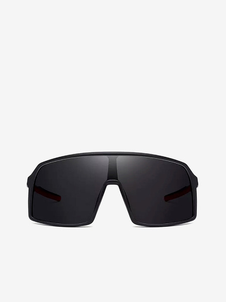 VEYREY Čierne unisex polarizačné športové slnečné okuliare VeyRey Gisilbert