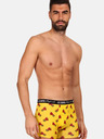 Lee Cooper Súprava piatich pánskych vzorovaných boxeriek v žltej, čiernej a modrej farbe od Lee Cooper