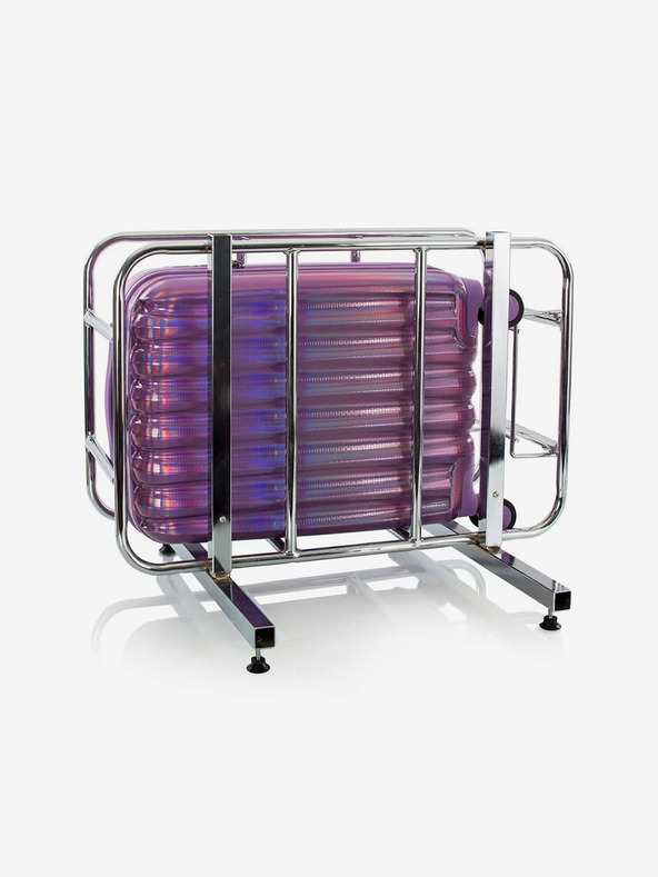 Heys Sada troch cestovných kufrov vo fialovej farbe Heys Astro S,M,L