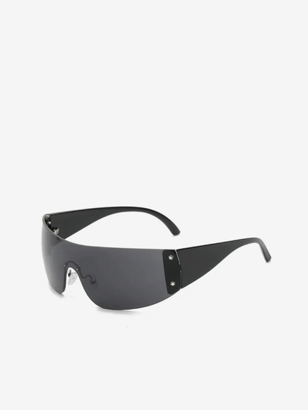 VEYREY Čierne unisex slnečné okuliare VeyRey Binneon