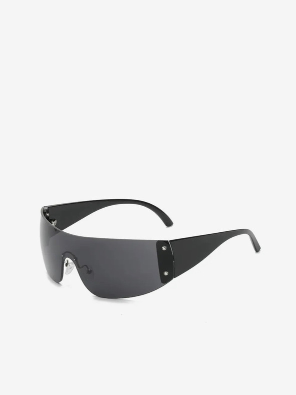 VEYREY Čierne unisex slnečné okuliare VeyRey Binneon