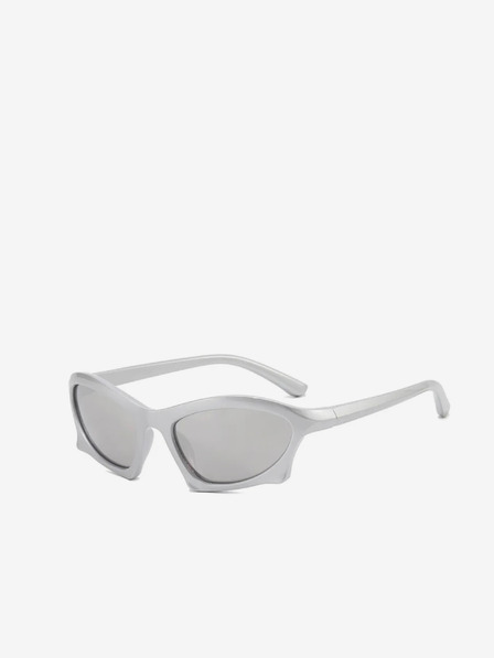 VEYREY Biele unisex slnečné okuliare VeyRey Narel