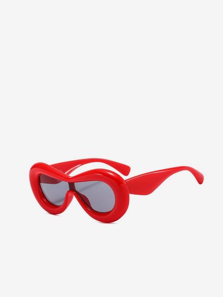 VEYREY Červené unisex slnečné okuliare VeyRey Sumphreon