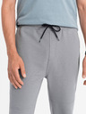 Ombre Clothing Šedé pánske základné tepláky Ombre Clothing Ottoman
