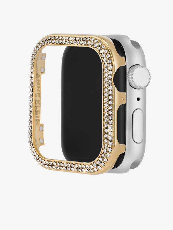 Anne Klein Luneta pre Apple Watch s kryštálmi v zlatej farbe Anne Klein