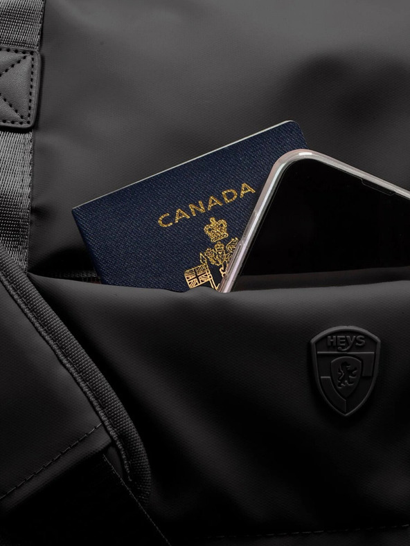 Heys Čierna unisex cestovná taška Heys Puffer Duffel Bag Black