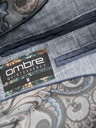 Ombre Clothing Svetlomodré pánske sako Ombre Clothing