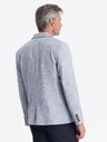 Ombre Clothing Svetlomodré pánske sako Ombre Clothing