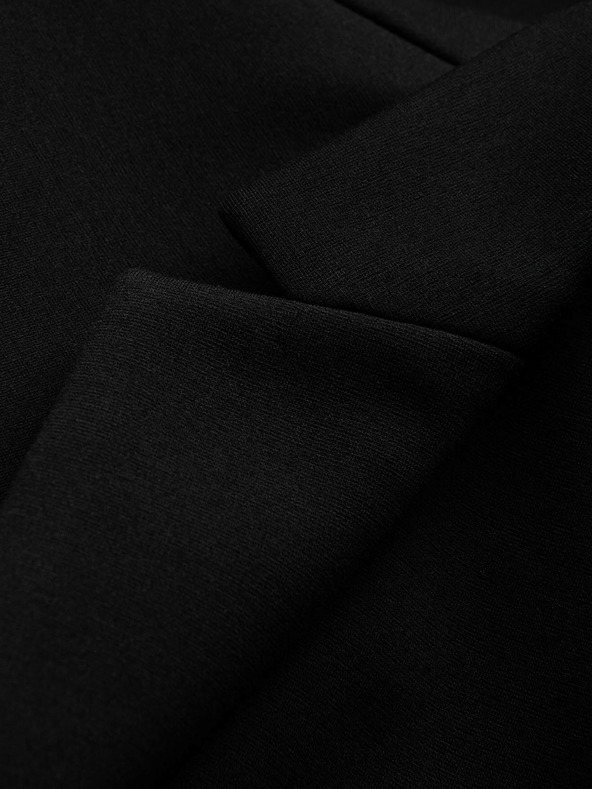 Ombre Clothing Čierne pánske sako s vreckami Ombre Clothing