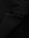 Ombre Clothing Čierne pánske sako s vreckami Ombre Clothing