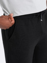 Ombre Clothing Pánske pletené krátke tepláky Ottoman Ombre Oblečenie