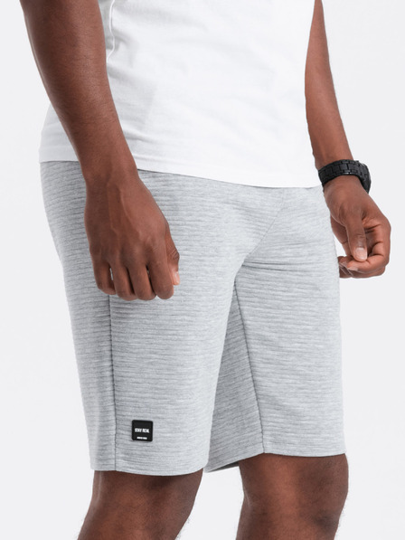 Ombre Clothing Ottoman Ombre Clothing Pánske pletené krátke tepláky
