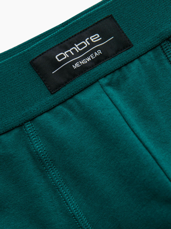 Ombre Clothing Pánske jednofarebné boxerky BASIC s elastanom Ombre Clothing